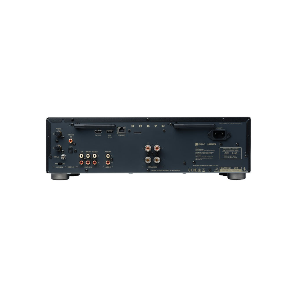 Onkyo Icon A50 – Integrated Network Streaming Amplifier – Black