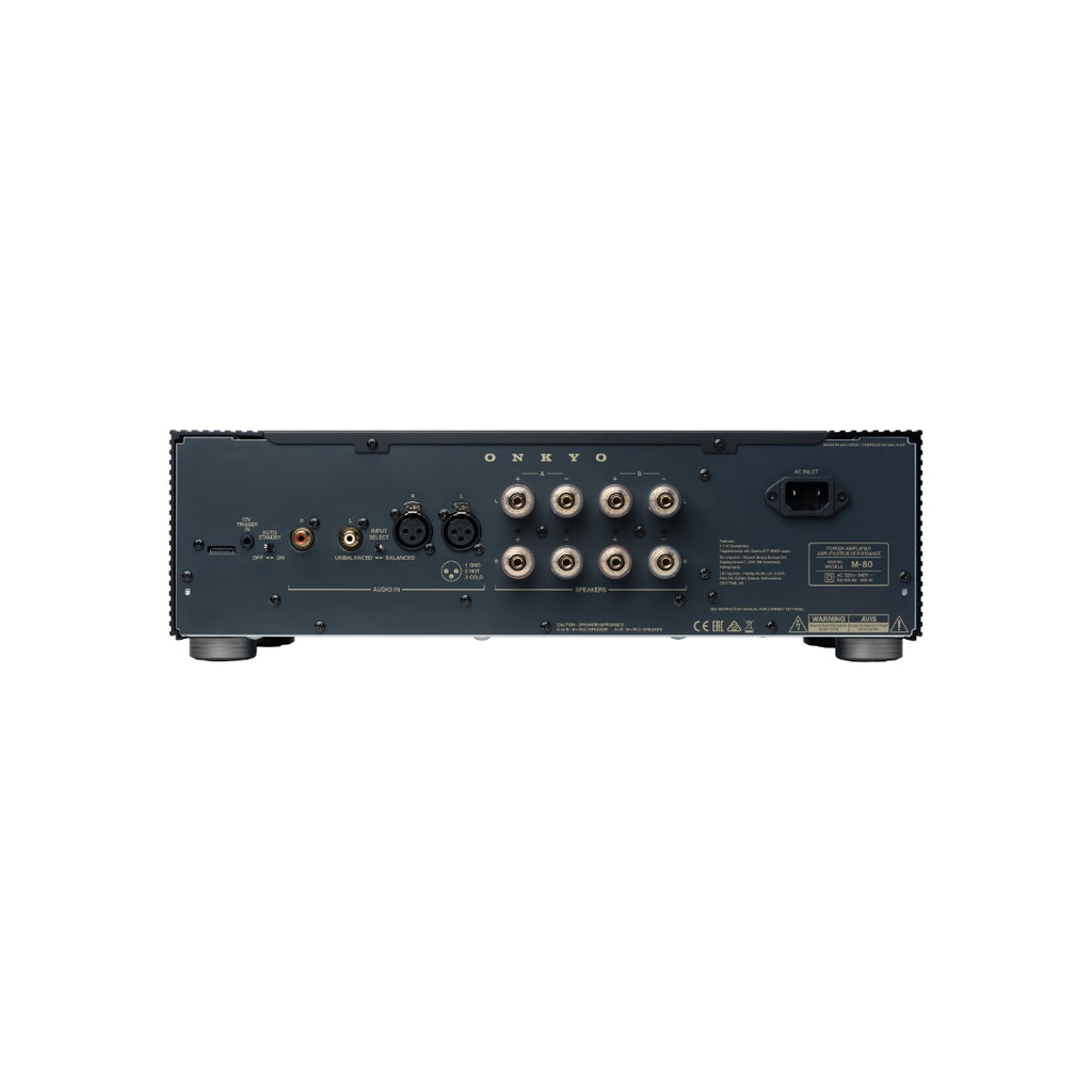 Onkyo Icon M80 – Stereo Power Amplifier – Black