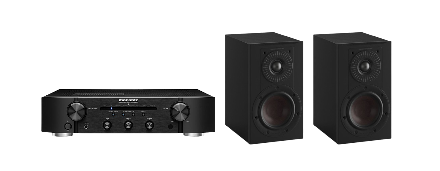 Marantz PM6007 Integrated Amplifier With Digital Input + Dali Opticon 1 Mk2 Stand Mount Speakers