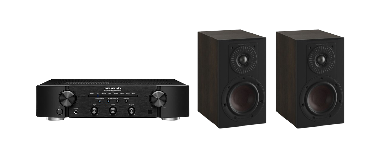 Marantz PM6007 Integrated Amplifier With Digital Input + Dali Opticon 1 Mk2 Stand Mount Speakers