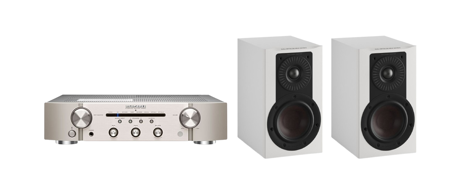Marantz PM6007 Integrated Amplifier With Digital Input + Dali Opticon 1 Mk2 Stand Mount Speakers