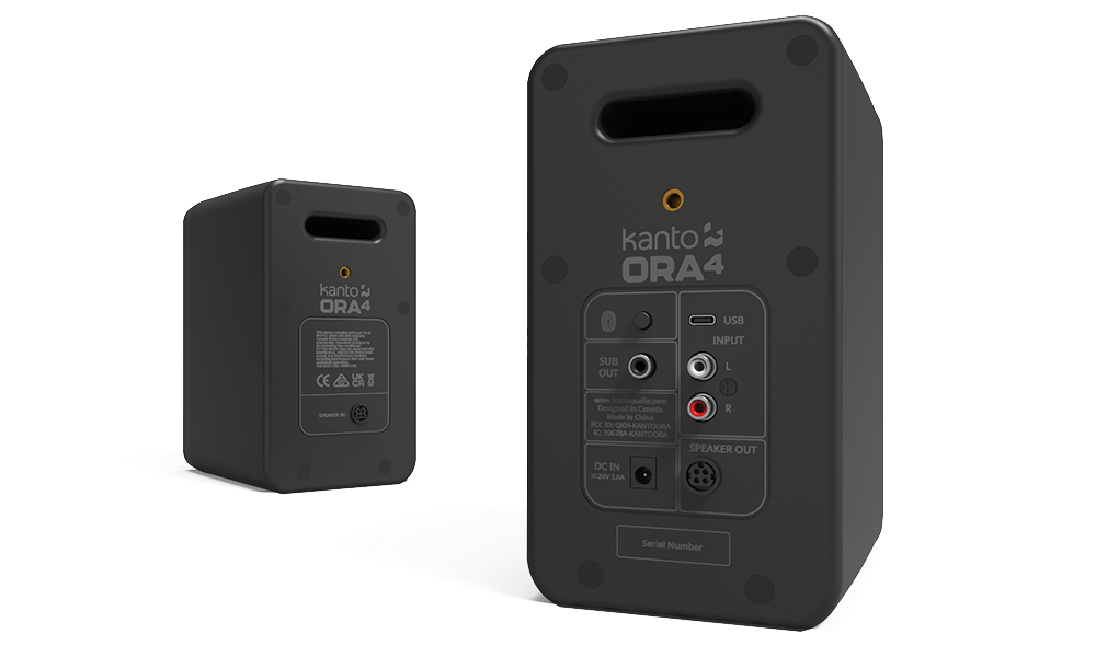 Kanto Ora4 Powered Reference Speakers - Black