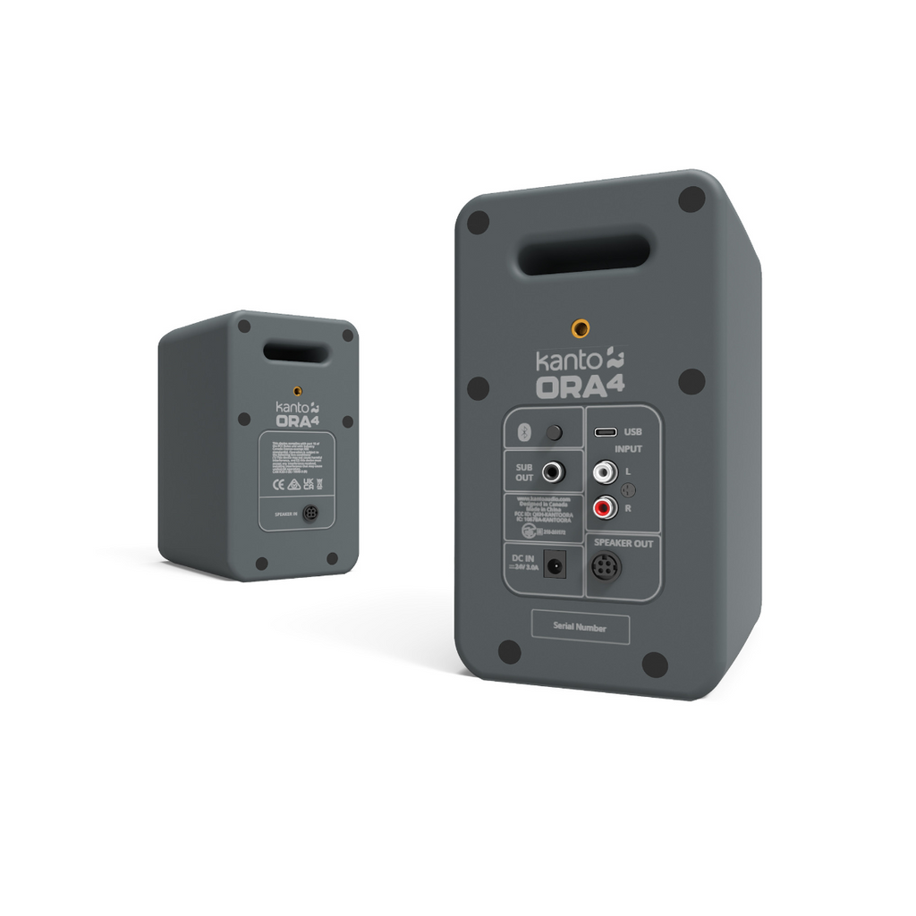 Kanto Ora4 Powered Reference Speakers - Grey