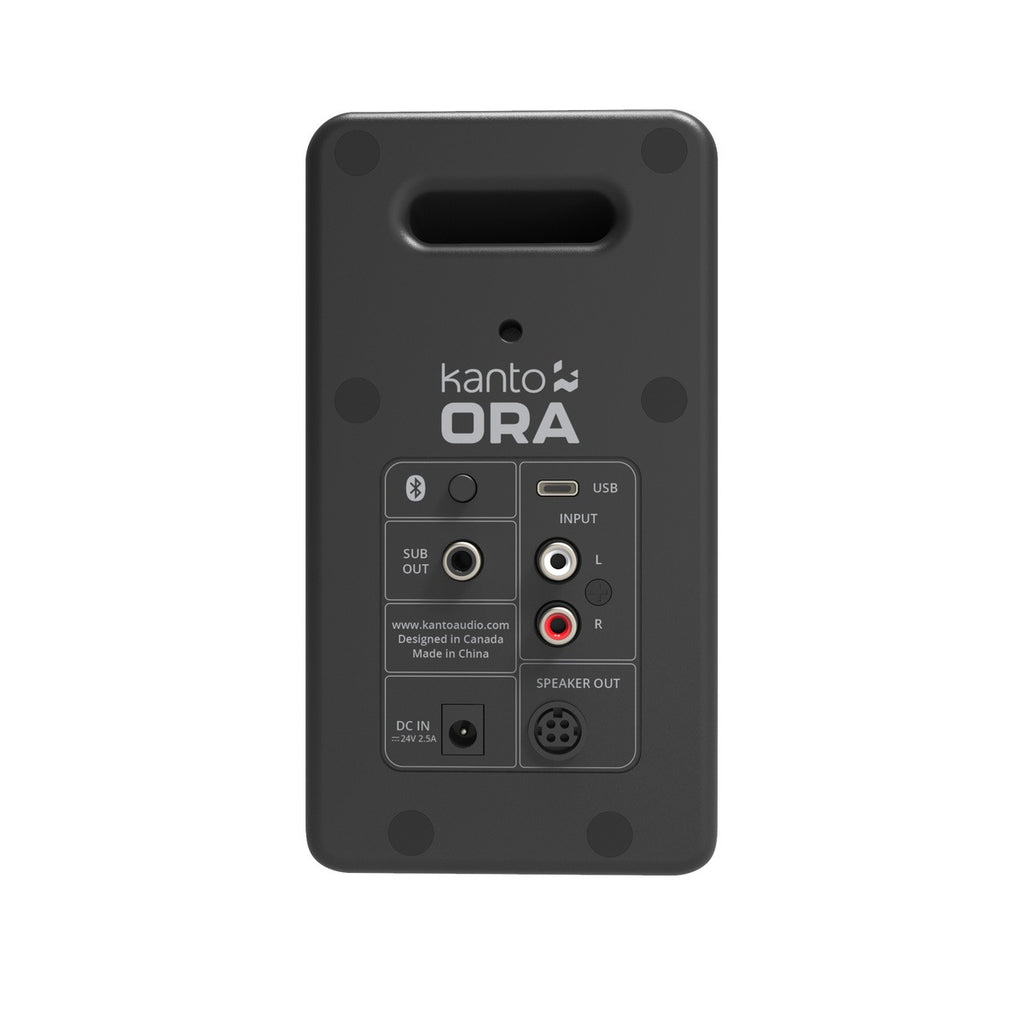 Kanto Ora Powered Reference Desktop Speakers - Black