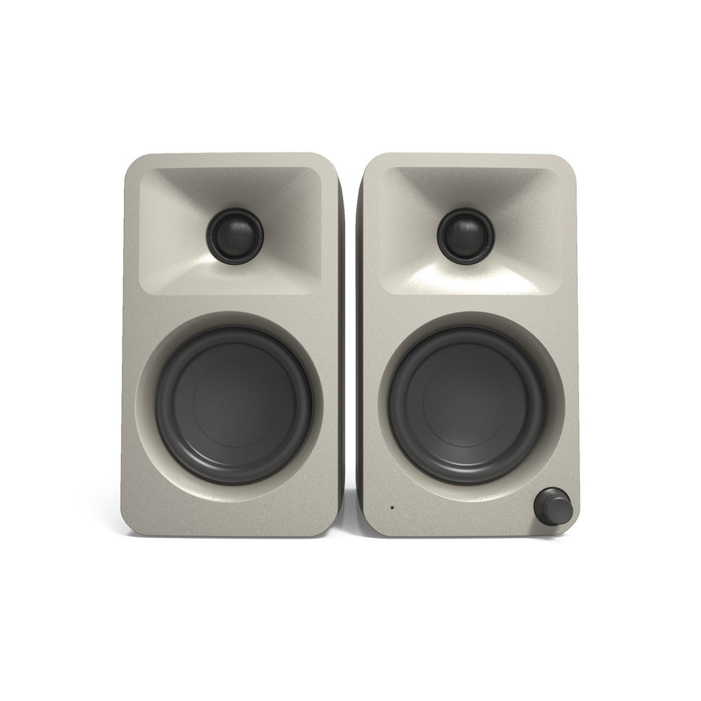 Kanto ORA 100w Powered Reference Desktop Speakers with Bluetooth – Moon