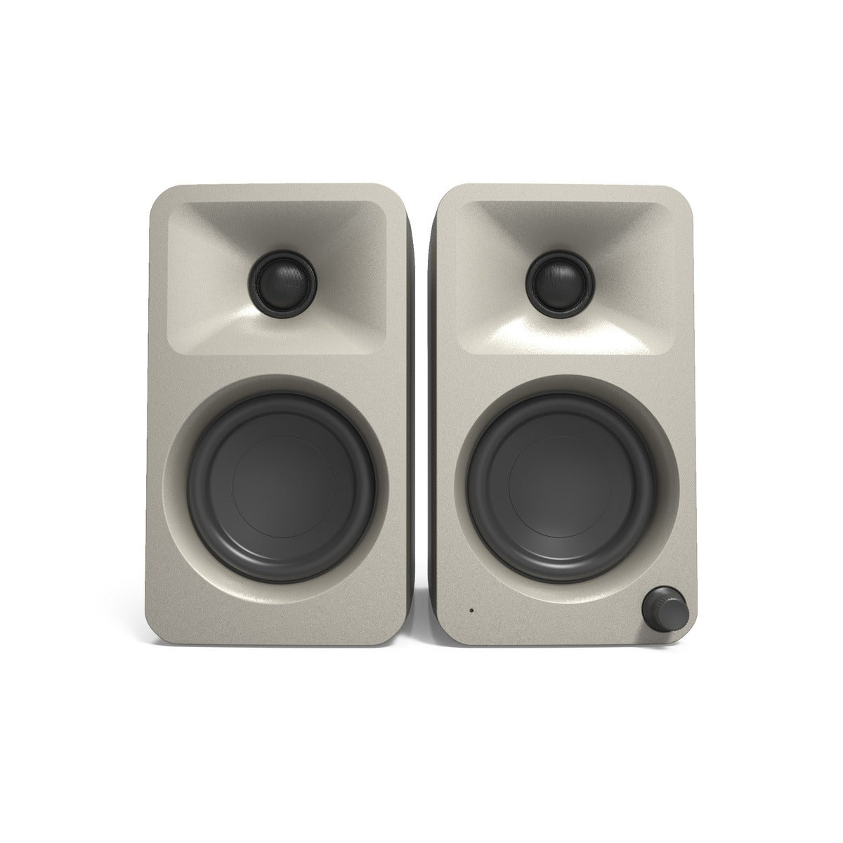 Kanto ORA 100w Powered Reference Desktop Speakers with Bluetooth – Moon