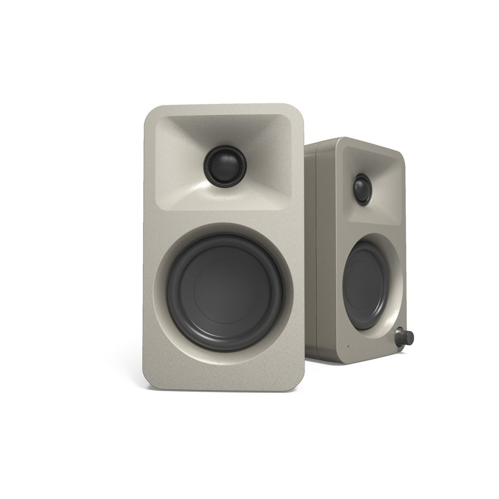 Kanto ORA 100w Powered Reference Desktop Speakers with Bluetooth – Moon