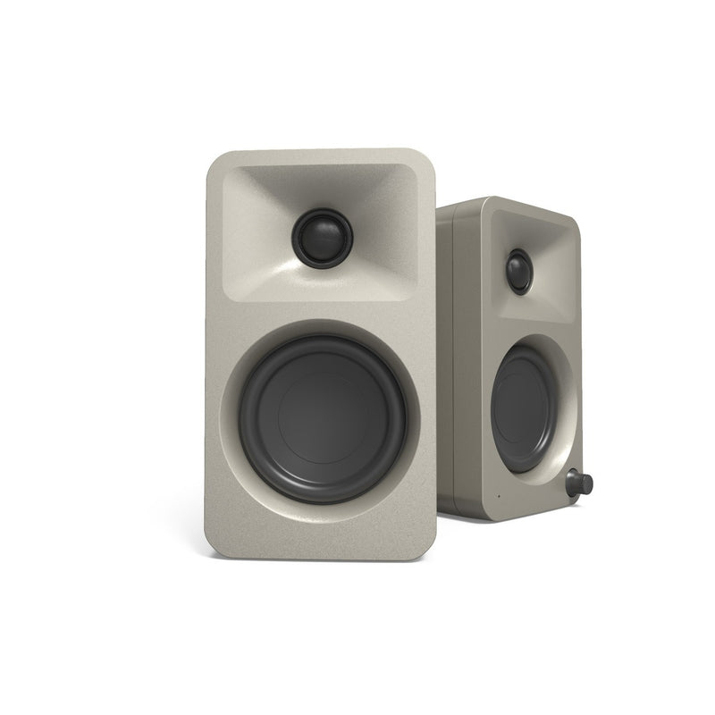 Kanto ORA 100w Powered Reference Desktop Speakers with Bluetooth – Moon