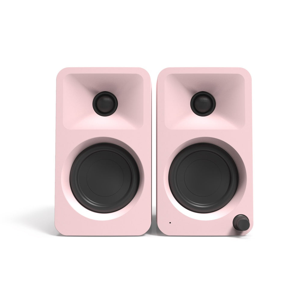Kanto ORA 100w Powered Reference Desktop Speakers with Bluetooth – Pink