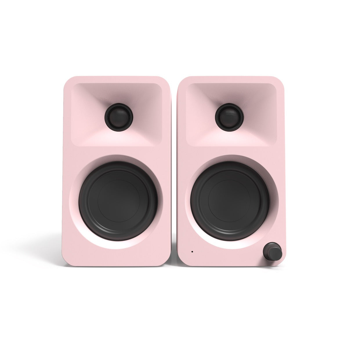 Kanto ORA 100w Powered Reference Desktop Speakers with Bluetooth – Pink