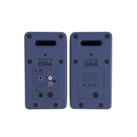 Kanto ORA 100w Powered Reference Desktop Speakers with Bluetooth – Indigo