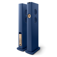 KEF LS60 Wireless Floorstanding Speakers - Royal Blue
