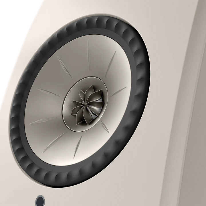 KEF LSX II LT Wireless HiFi Speakers (Pair) - Stone White