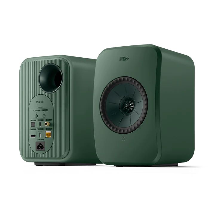 KEF LSX II LT Wireless HiFi Speakers (Pair) - Sage Green