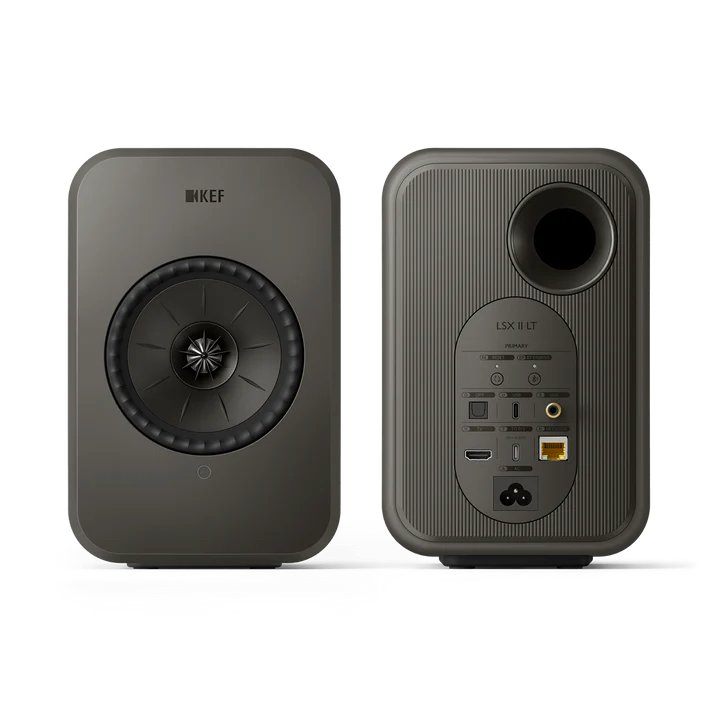 KEF LSX II LT Wireless HiFi Speakers (Pair) - Graphite Grey