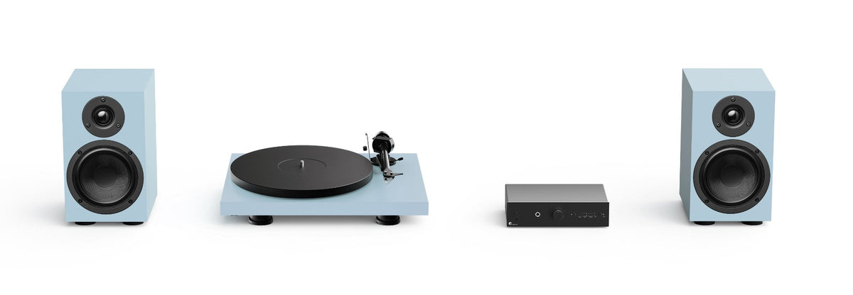 Pro-Ject Colourful Audio System 2 - Premium all-in-one Hi-Fi Solution - Polar Blue