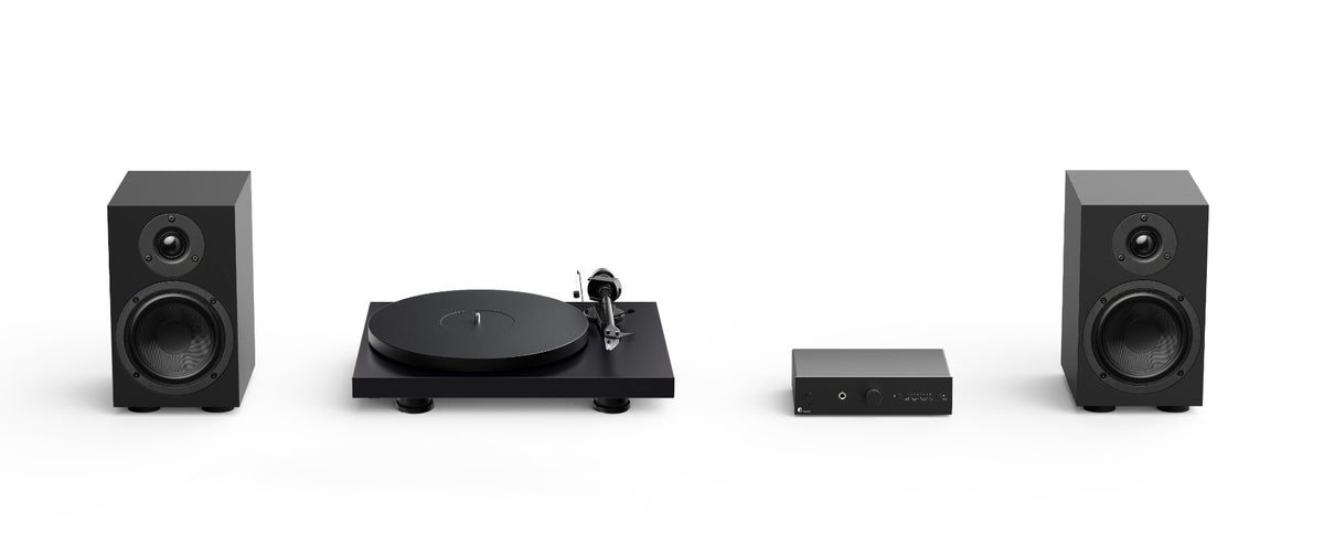 Pro-Ject Colourful Audio System 2 - Premium all-in-one Hi-Fi Solution - Satin Black