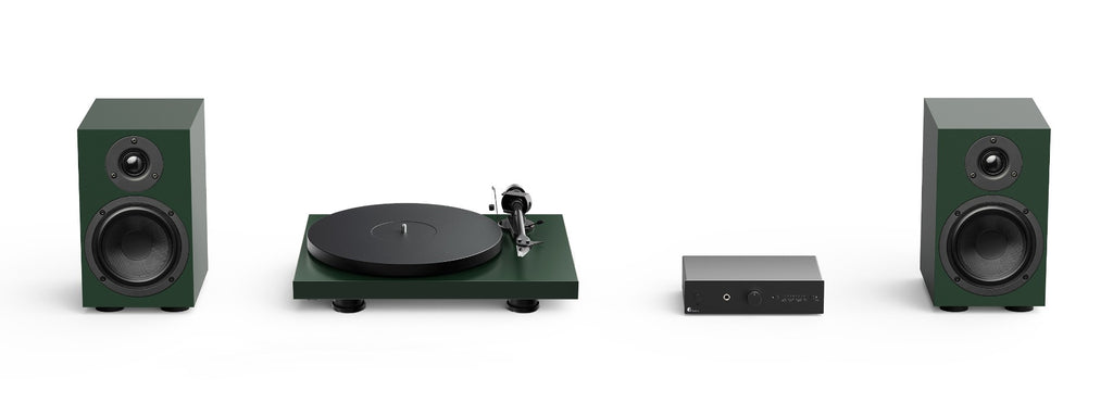 Pro-Ject Colourful Audio System 2 - Premium all-in-one Hi-Fi Solution - Fir Green Satin