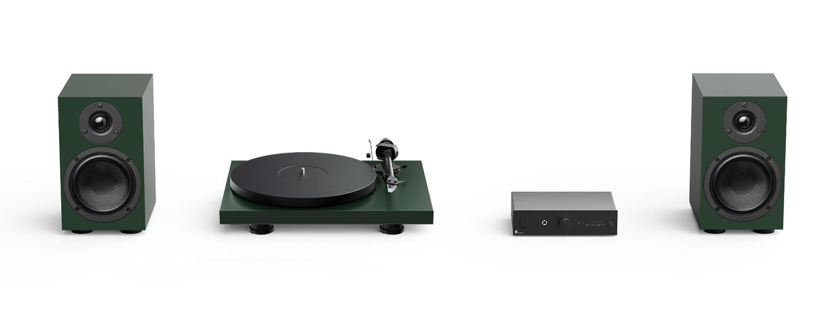 Pro-Ject Colourful Audio System 2 - Premium all-in-one Hi-Fi Solution - Fir Green Satin