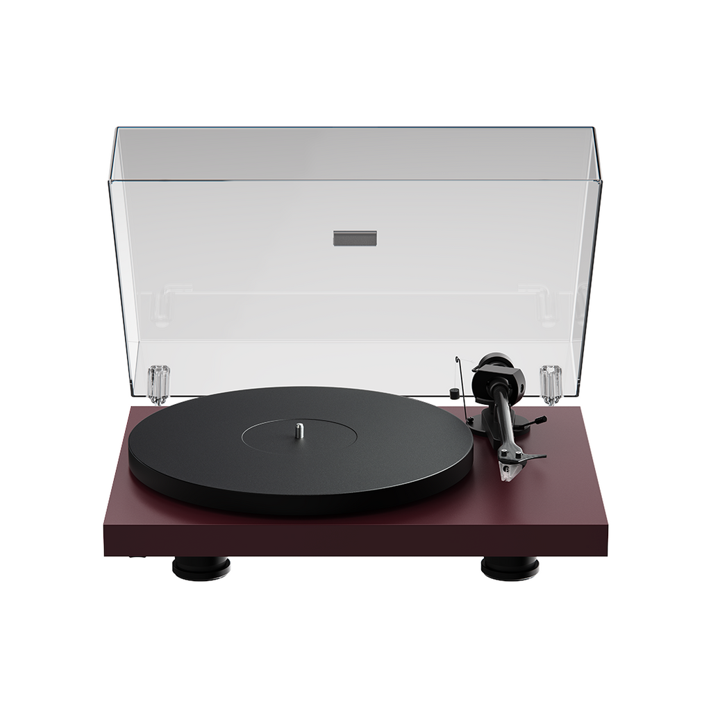 Pro-Ject Colourful Audio System 2 - Premium all-in-one Hi-Fi Solution - Wine Red Satin