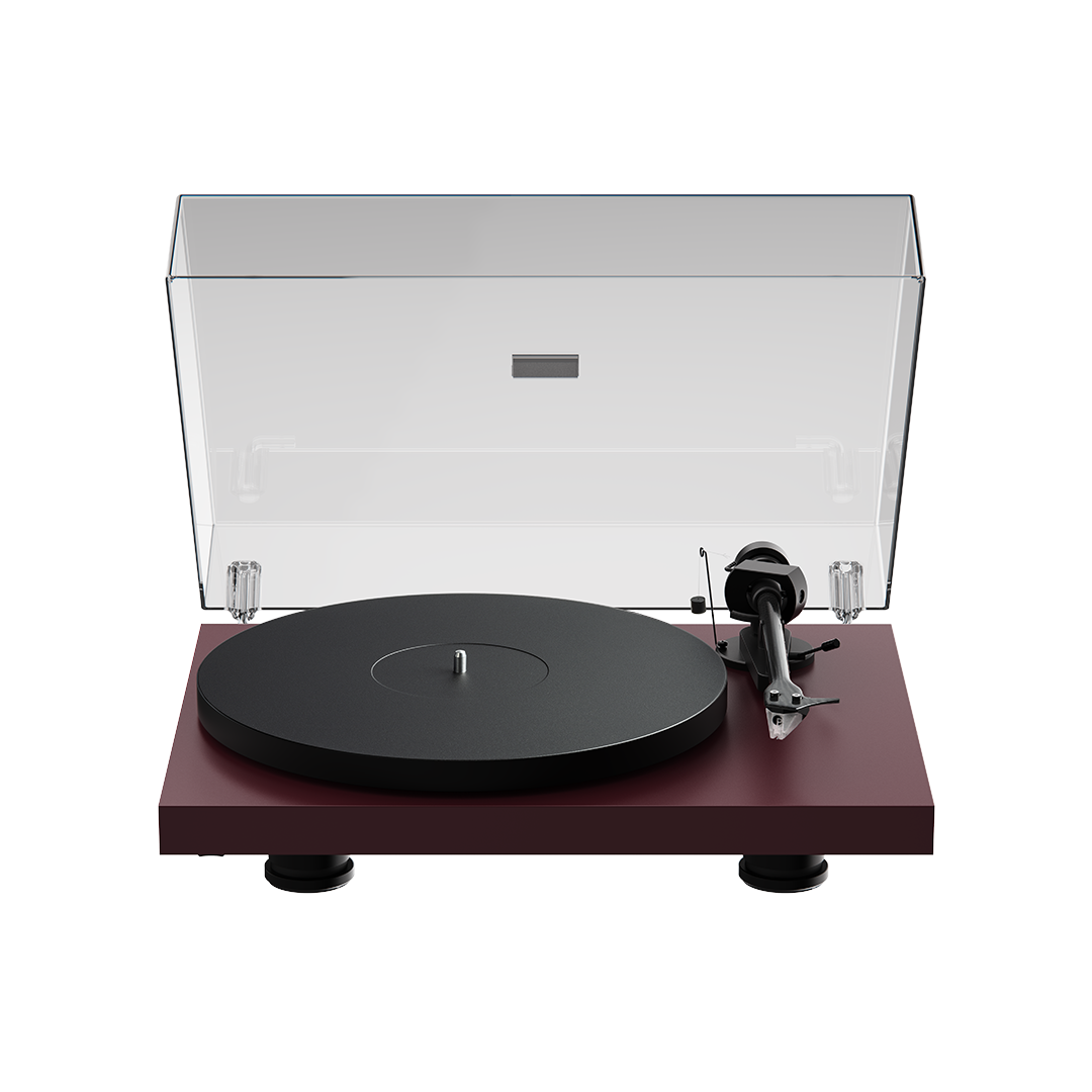 Pro-Ject Colourful Audio System 2 - Premium all-in-one Hi-Fi Solution - Wine Red Satin