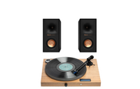 Pro-Ject Juke Box S2 Turntable + Klipsch R40M Bookshelf Speakers