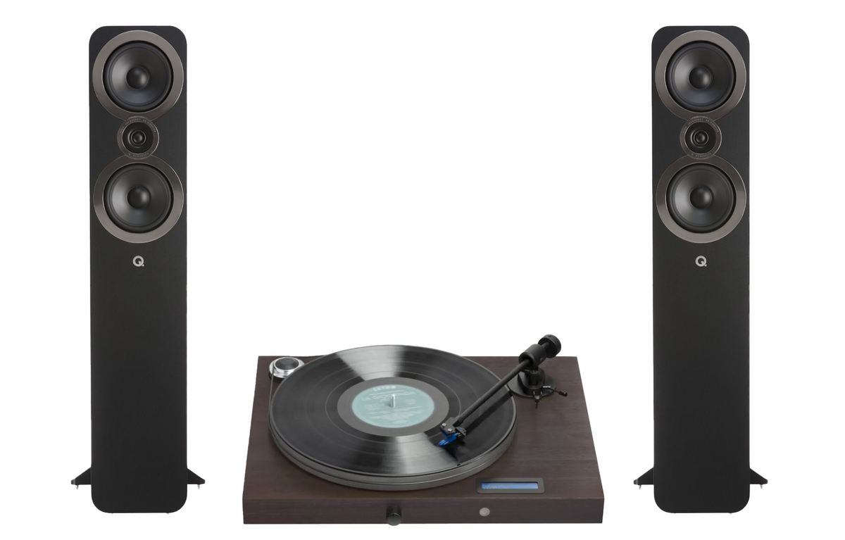 Pro-Ject Juke Box S2 Turntable + Klipsch RP-600M II Bookshelf Speakers