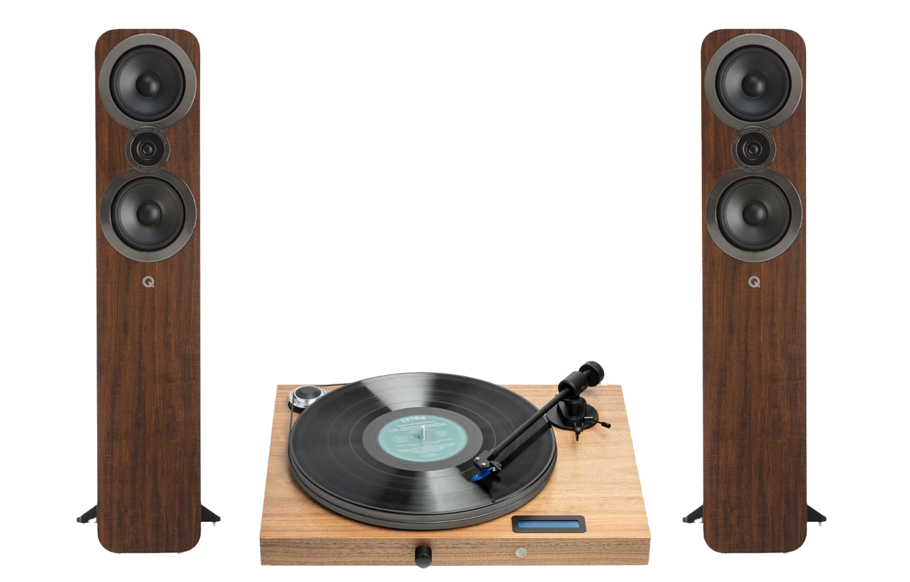 Pro-Ject Juke Box S2 Turntable + Klipsch RP-600M II Bookshelf Speakers
