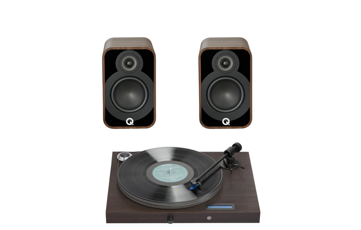 Pro-Ject Juke Box S2 Turntable + Q Acoustics 5020 Bookshelf Speakers