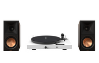 Pro-Ject Juke Box E1 Turntable + Klipsch RP-600M II Bookshelf Speakers
