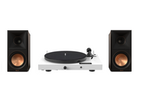 Pro-Ject Juke Box E1 Turntable + Klipsch RP-500M II Bookshelf Speakers