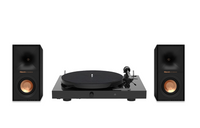 Pro-Ject Juke Box E1 Turntable + Klipsch R-40M Bookshelf Speakers