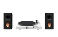 Pro-Ject Juke Box E1 Turntable + Klipsch R-40M Bookshelf Speakers