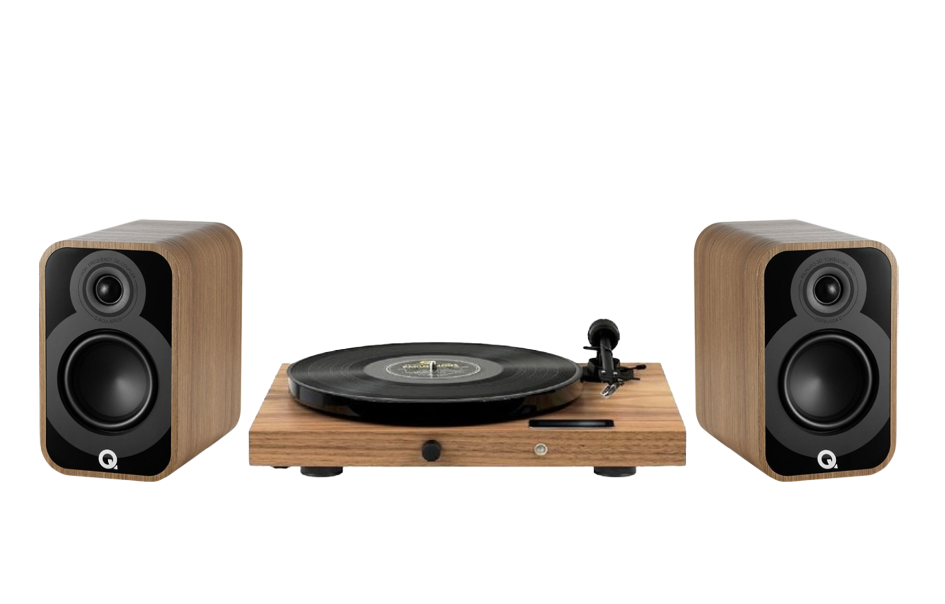 Pro-Ject Juke Box E1 Turntable + Q Acoustics 5010 Bookshelf Speakers