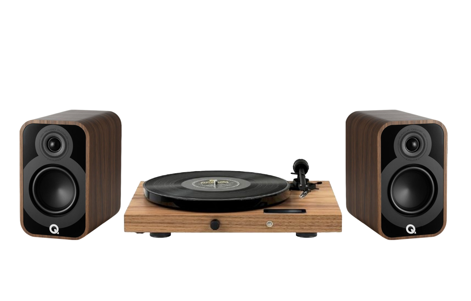 Pro-Ject Juke Box E1 Turntable + Q Acoustics 5010 Bookshelf Speakers
