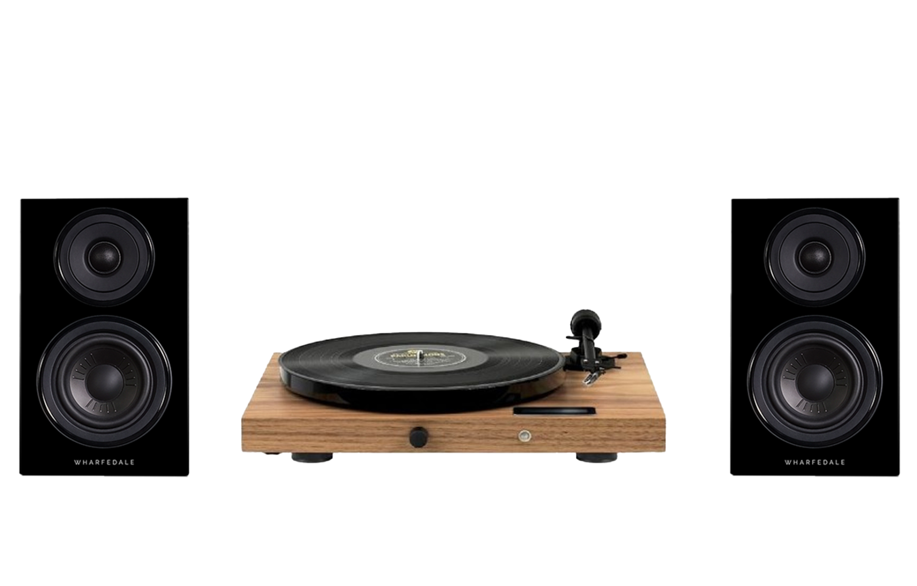Pro-Ject Juke Box E1 Turntable + Wharfedale Diamond 12.2 Bookshelf Speakers