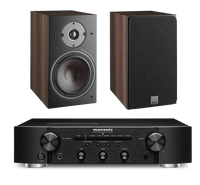 Marantz PM6007 Amplifier and Dali Oberon 3 Bookshelf Speakers