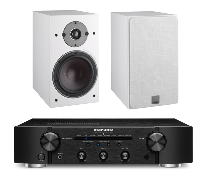 Marantz PM6007 Amplifier and Dali Oberon 3 Bookshelf Speakers