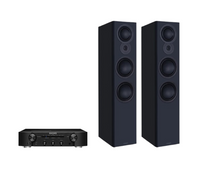 Marantz PM6007 Integrated Amplifier + Mission LX-6 MKII Floor Standing Speakers Package and 5 metres Classic 79 Strand