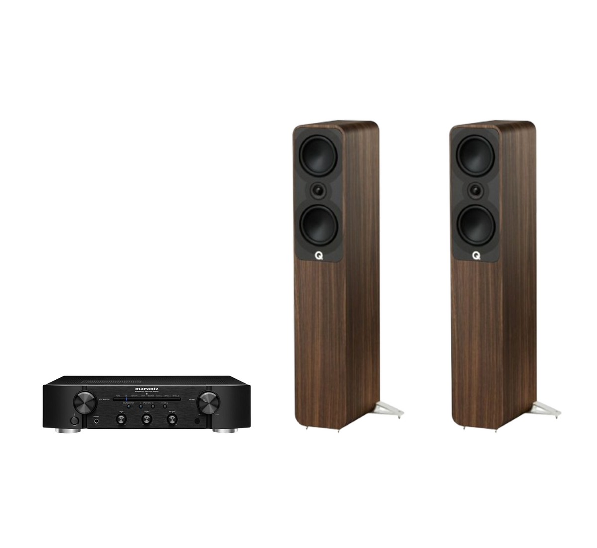 Marantz PM6007 Integrated Amplifier + Q Acoustics 5040 Floor Standing Speakers Package and 5 metres Classic 79 Strand
