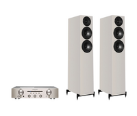 Marantz PM6007 Integrated Amplifier + Wharfedale Diamond 12.3i Floor Standing Speakers Package and 5 metres Classic 79 Strand