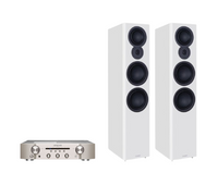 Marantz PM6007 Integrated Amplifier + Mission LX-6 MKII Floor Standing Speakers Package and 5 metres Classic 79 Strand