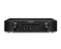 Marantz PM6007 Amplifier and Dali Oberon 1 Bookshelf Speakers in Black