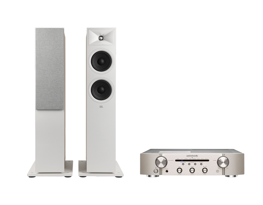Marantz PM6007 Integrated Amplifier + JBL Stage 260F Floor Standing Speakers Package and 5 metres Classic 79 Strand