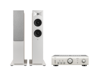 Denon PMA-600NE Integrated Amplifier + JBL Stage 260F Floor Standing Speakers Package and 5 metres Classic 79 Strand