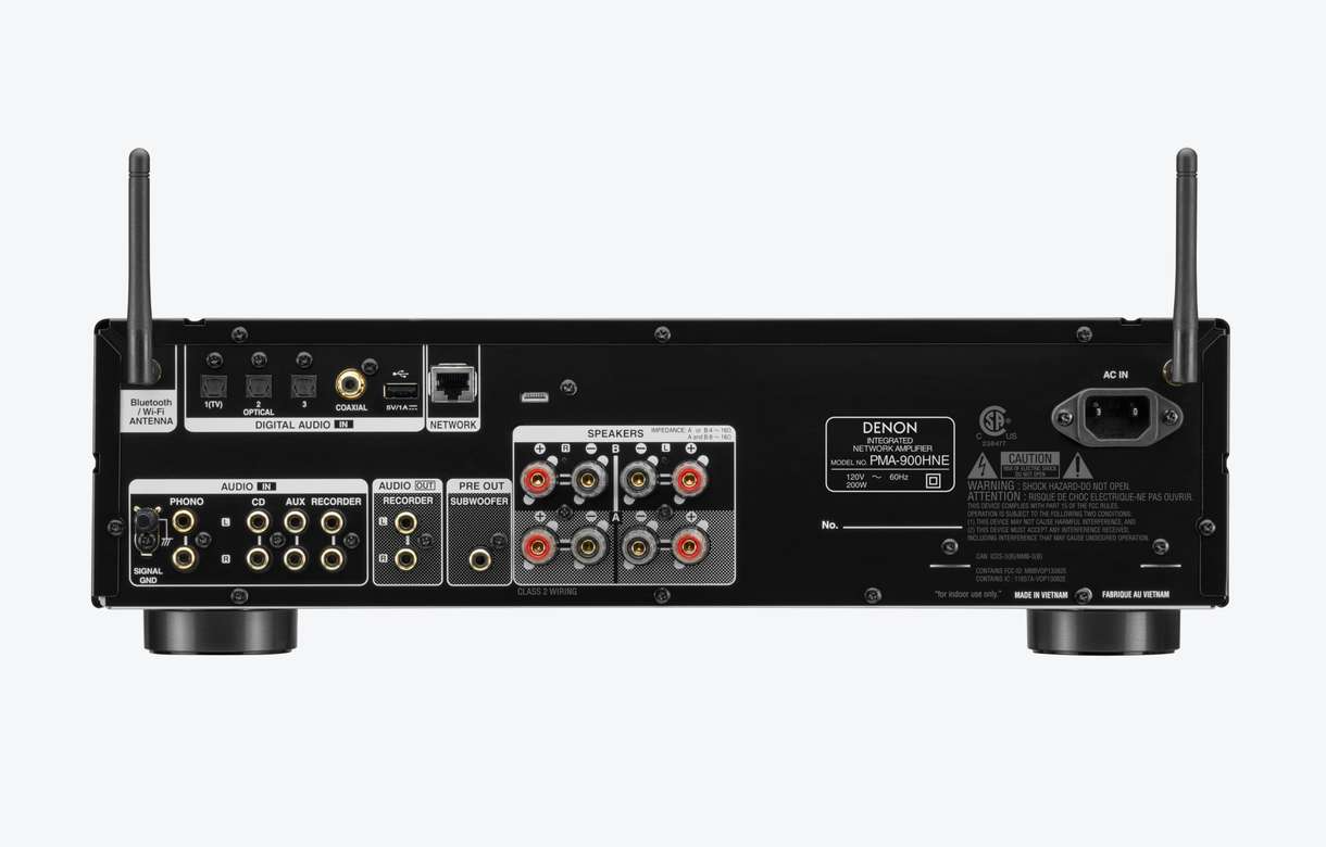 Denon PMA-900HNE Integrated Network Amplifier - Black