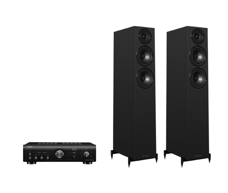 Denon PMA-600NE Integrated Amplifier + Wharfedale Diamond 12.3i Floor Standing Speakers Package and 5 metres Classic 79 Strand