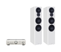 Denon PMA-600NE Integrated Amplifier + Mission LX-6 MKII Floor Standing Speakers Package and 5 metres Classic 79 Strand