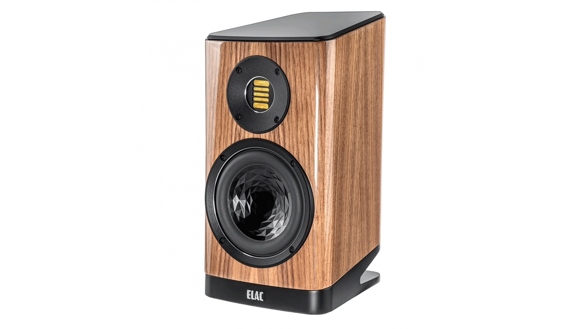 ELAC Vela BS 403.2 Bookshelf Speakers – Gloss Walnut