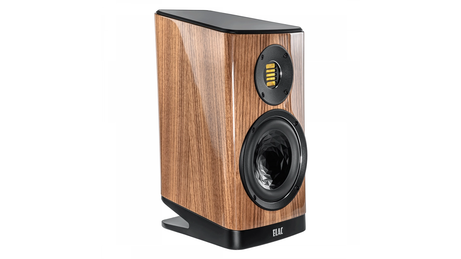 ELAC Vela BS 403.2 Bookshelf Speakers – Gloss Walnut